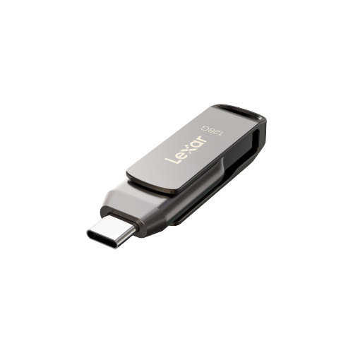 Memoria USB Dual Lexar JumpDrive D400 128GB Tipo C USB 3.1