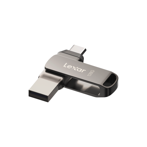 Memoria USB Dual Lexar JumpDrive D400 128GB Tipo C USB 3.1