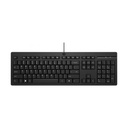 Teclado HP 125, Alámbrico, USB, Negro, Español