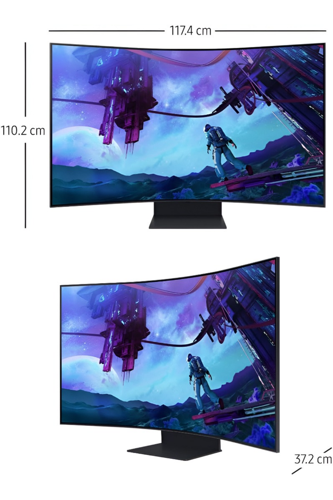 MONITOR SAMSUNG 55" GAMING CURVO