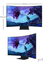 MONITOR SAMSUNG 55" GAMING CURVO