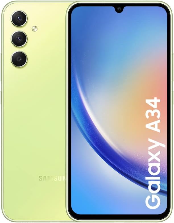 Samsung Galaxy A34 5G Color Lima 128 GB (Reacondicionado)
