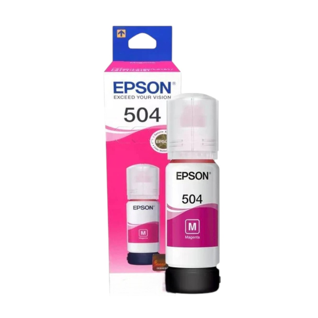 Tanque de Tinta Epson T504 Magenta, 70ml (T504320-AL)