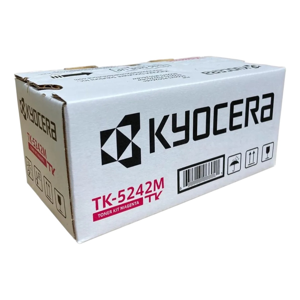 Cartucho De Tóner Kyocera Tk-5242M Magenta 3000 Páginas