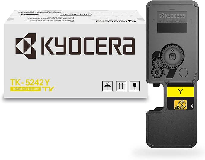 Cartucho De Tóner Kyocera Tk-5242M Amarillo 3000 Páginas