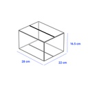 Caja para Empaque Cartón Corrugado, 16x8x20 cm, 23 ECT