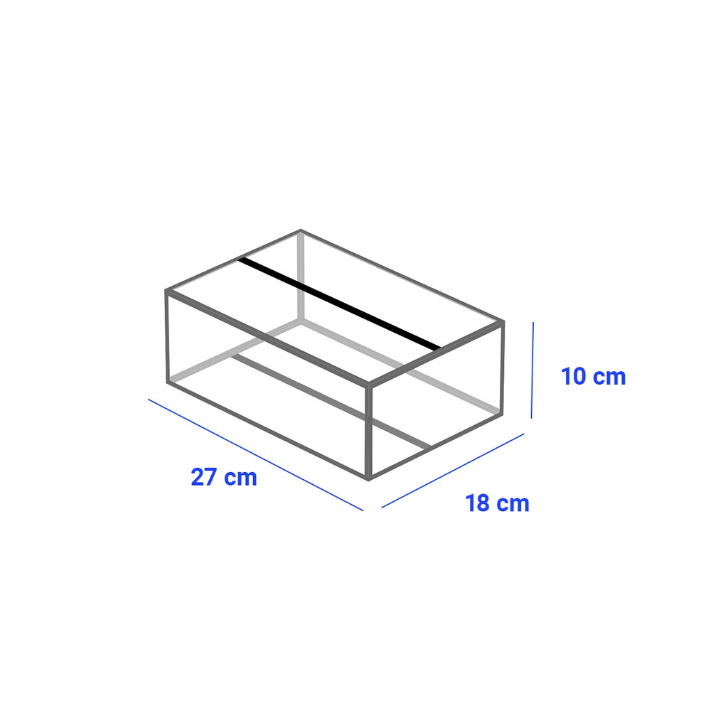 Caja para Empaque Cartón Corrugado, 27x18x10 cm, 23 ECT