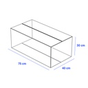 Caja para Empaque Cartón Corrugado, 75x40x30 cm, 23 ECT