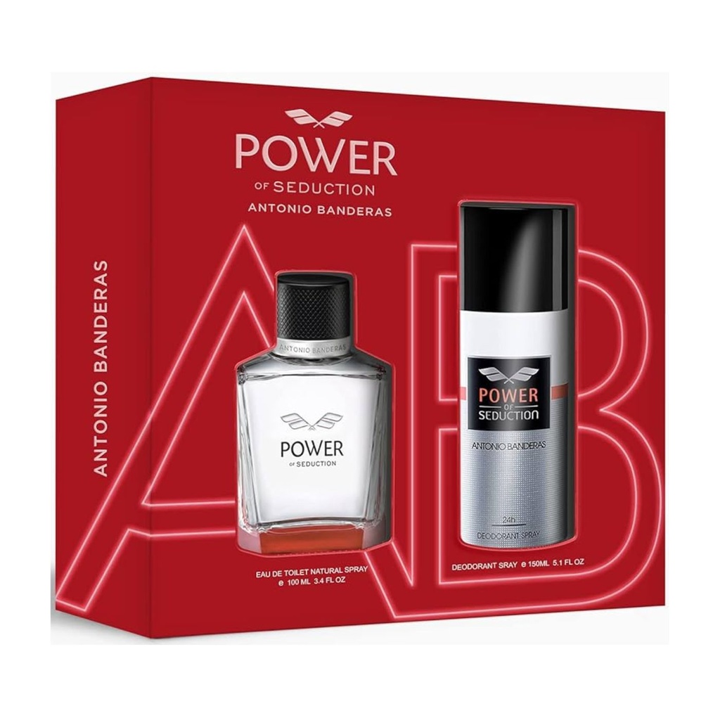 Antonio Banderas Set 2Pzs Power Of Seduction 100 ml Spray