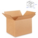 Caja para Empaque Cartón Corrugado, 20x15x14 cm, 23 ECT