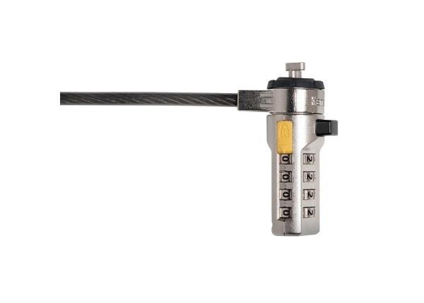 Candado de Combinación para Laptops1.8 Metros,Negro/Amarillo(K67819WW)