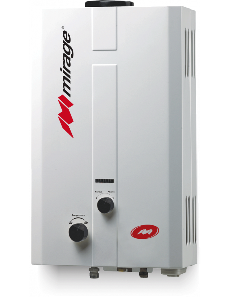 Boiler De Paso Mirage Flux 6 Litros Por Minuto Para Gas LP