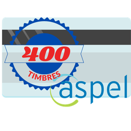 [FACTE/400] ASPEL TIMBRADO 400 TIMBRES CDFI  (FACTE/400)