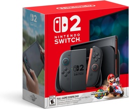 [SWITCH 2 NEGNEO MAR] Nintendo Switch 2 Mario Kart World 256 GB Color Negro
