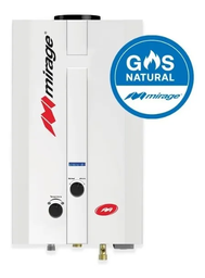 [MBF06EF] Boiler De Paso Mirage Flux 6 Litros Por Minuto P/Gas Natural